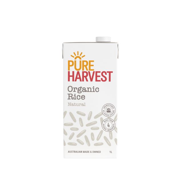 Pureharvest Organic Rice Milk Natural