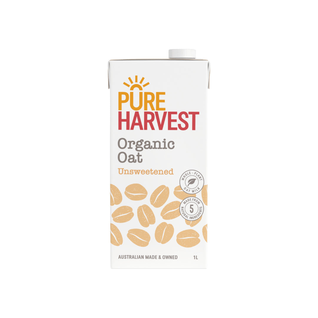 Pureharvest Organic Oat Milk Unsweetened