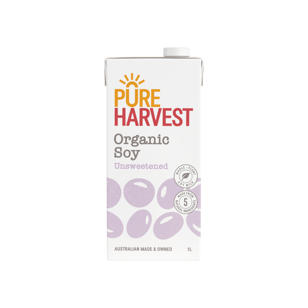 Pureharvest Organic Soy Milk Unsweetened